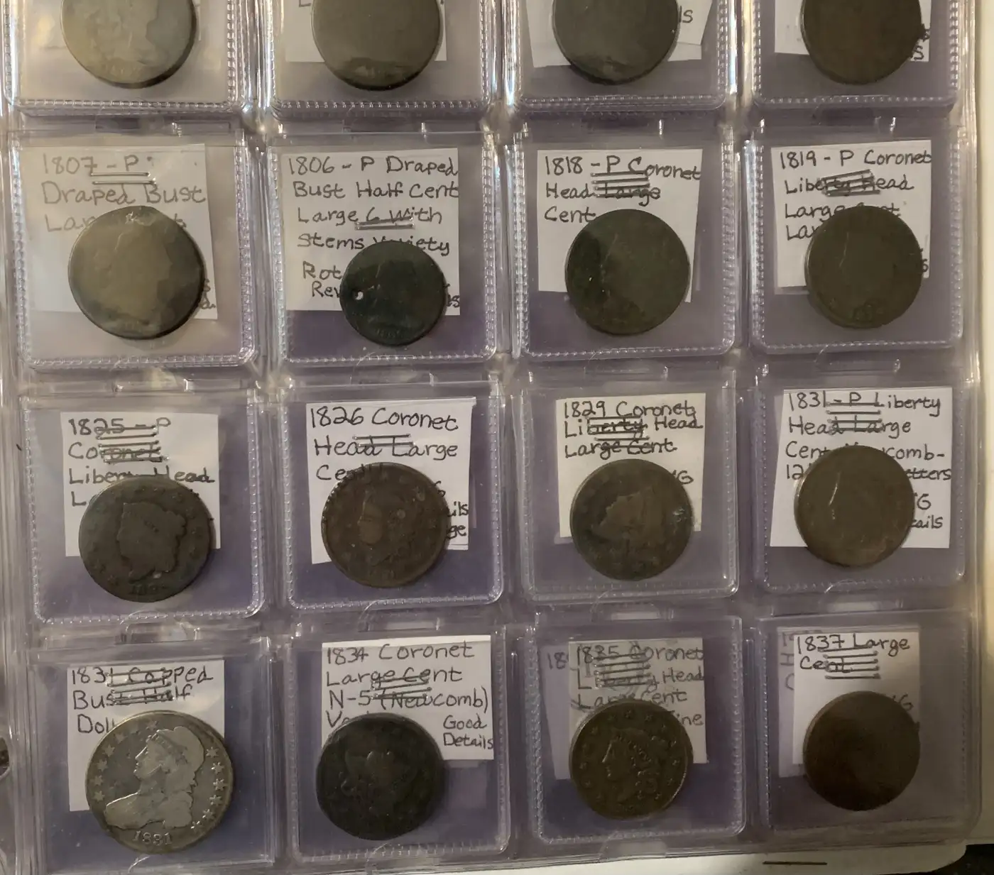E-&-V's-Large-Cent-Collection